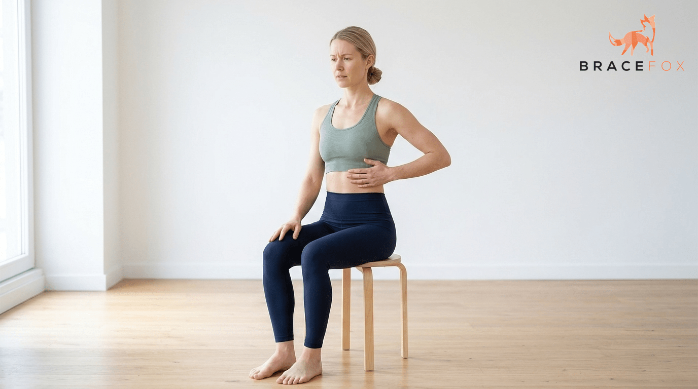 Anna, unsere digitale Physiotherapeutin, zur Übersicht: Brust- und Rippenbeschwerden