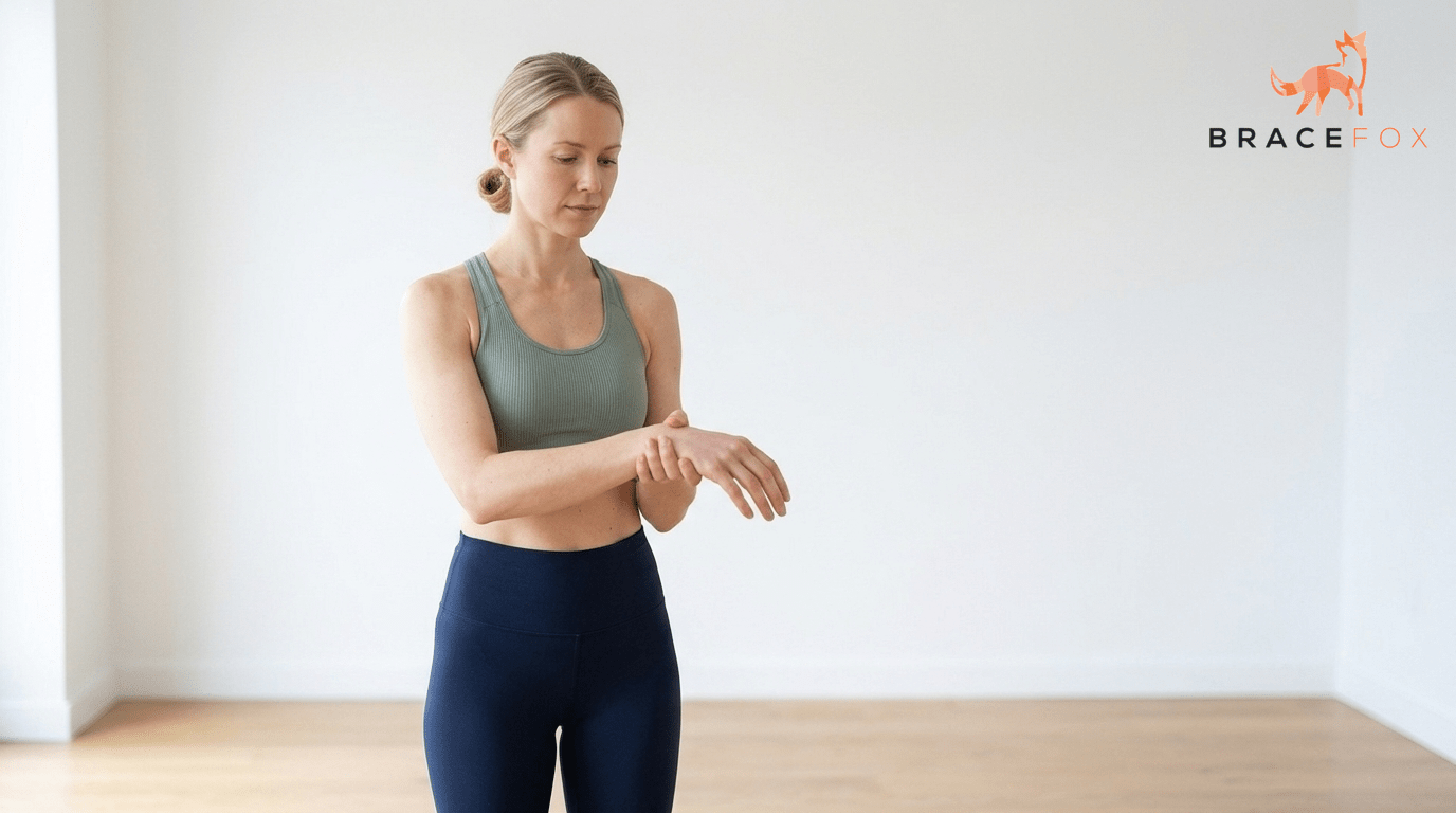Anna, unsere digitale Physiotherapeutin, zur Übersicht: Handgelenkverletzungen