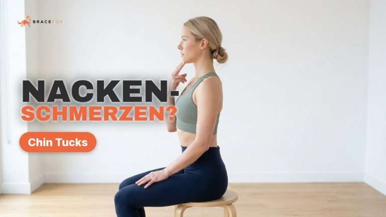 Video: Chin tucks, vorgeführt von Anna, unserer digitalen Physiotherapeutin