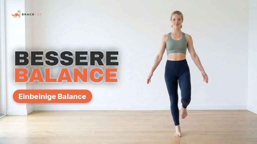 Video: Einbeinige Balance, vorgeführt von Anna, unserer digitalen Physiotherapeutin