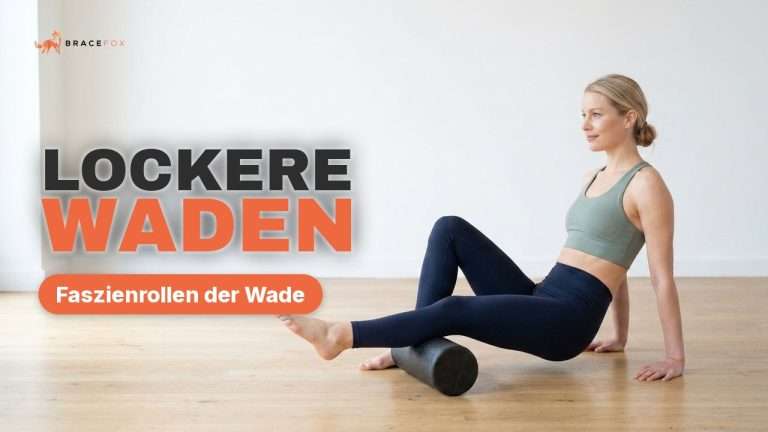 Video: Faszienrollen der Wade, vorgeführt von Anna, unserer digitalen Physiotherapeutin