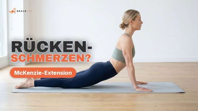 Video: McKenzie-Extension (Press-up), vorgeführt von Anna, unserer digitalen Physiotherapeutin