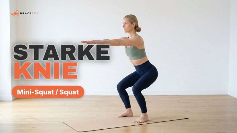 Video: Mini-Squat / Squat, vorgeführt von Anna, unserer digitalen Physiotherapeutin