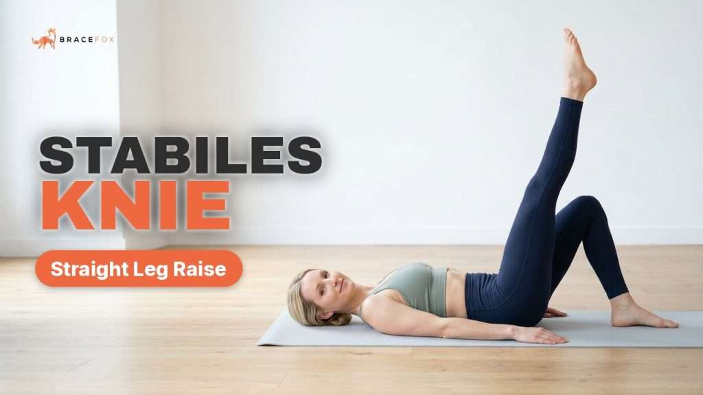 Video: Straight Leg Raise, vorgeführt von Anna, unserer digitalen Physiotherapeutin